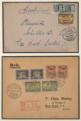 Estland Spezialsammlung 1918/41, u.a. Mi.46-47 A+B mit Attest ...