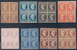 Frankreich 1853 "EMPIRE FRANC" - Kaiser Napoleon III ohne ...