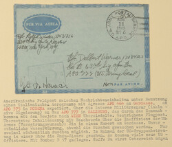 Südtirol/Italien 1945 2 seltene US-Feldpostbriefe der APOs 375 bzw. ...