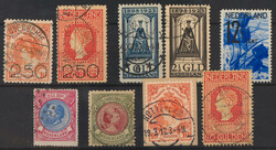 Niederlande 1867/1940 Sammlung mit den Spitzenwerten gest. Mi.48, 66 ...