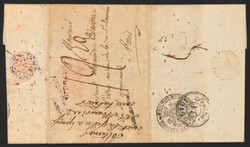 Rumänien - Desinfektions -Post - Faltbrief aus Bukarest in der ...