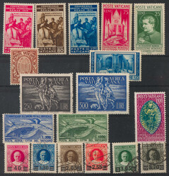 Vatikan 1929/97 Sammlung in 2 Safe-Alben, u.a. Juristen, Kath. Presse ...