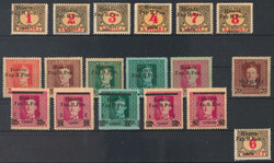 Sammlung Westukraine u.a. mit Nr. I/IV sign. Mikulski, Nr. 1/4 sign. ...