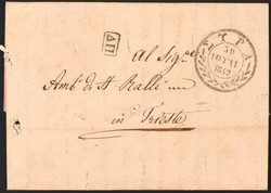 Partie Desinfektionspost (Disinfected Mail) u.a. aus Constantinopel ...