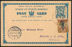 Partie meist Ganzsachen Übersee und Europa, meist Asien und meist ...