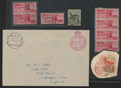 Brit. Militärpost in Ägypten 1932/1939 - etc. (Brit. Army Post u. ...