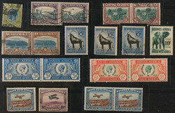 Schöne Sammlung Südafrika und Südwestafrika aus ca. 1910/1970, ...