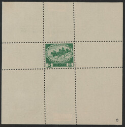 Österr. 1915 - Wohltätigkeitsausg. 5 + 2 Heller grün Mittelbild ...