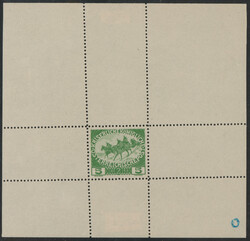 Österr. 1915 - Wohltätigkeitsausg. 5 + 2 Heller grün abweichende ...