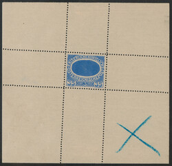 Österr. 1915 - Wohltätigkeitsausg. 35 + 3 Heller ultramarin ...