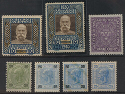 Österreich 1890/1917 Partie kpl. Sätze mit Nr.50/6269/83, 84/96, ...