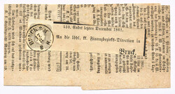 4745062: Austria Newspaper Stamp 1861