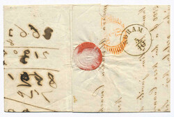 Österreich, 1850, Ungarische kroatische Militärgr., KOSTAINIZA, 8 p ...