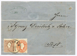 Österreich, 1858, Ungarische kroatische Militärgr., SISSEK, ...