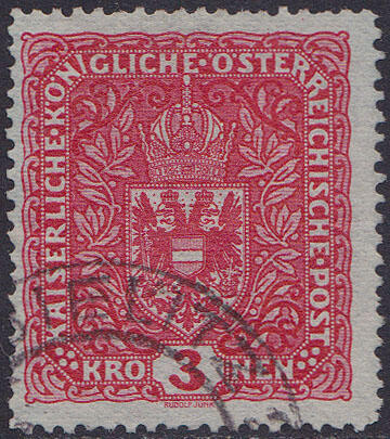 Österreich, 1917, Schlesien, BIELITZ 2 (BAHNHOF), 205 II, 3 K., ...
