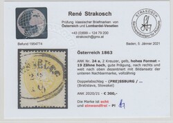 4745065: Österreich Ausgabe 1863