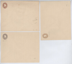 Österreich, 1861/84, kompletter Satz GANZSACHENUMSCHLÄGE der ...