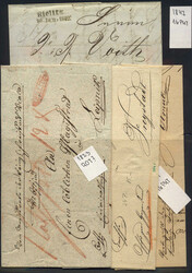 Österreich, 1790/1850, gut ausgebaute Stempeldokumentation aus ...