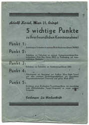 Österreich, 1945, Wappen: Zeitungsdrucksache Austria-Philatelist, ...