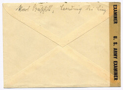 Österreich, 1946, LINZ - WIEN, amerikanisch-zensierter ...