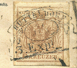 Österreich, 1850, Wien/Vororte, HÜTTELDORF, 180 p, ...