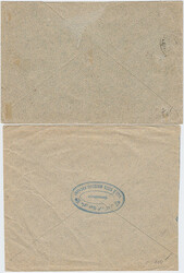 Österr. Post in der Levante, 1890+1901, CONSTANTINOPEL, zwei Belege ...