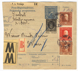 Bosnien-Herzegowina, 1917, TREBINJE - WIEN, gut erhaltene, ...