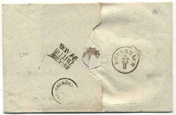 Österreich, 1850, Böhmen, RICHENBURG, Blaustempel, 80 p, perfekt ...