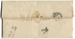 Österreich, 1850, Mähren, STERNBERG, zwei klare sitzende Abschläge ...