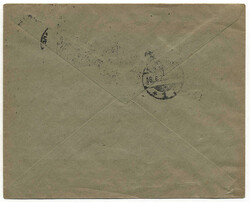 Schleswig, 1920, Mi 26-28, 2, 5 und Kr "1.Zone" auf Einschreibebrief ...