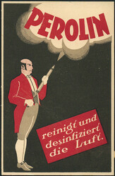 Österreich, 1924, am 12.X, bar bezahlte Werbe-Drucksache, PEROLIN ...