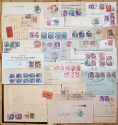 Österreich, 1934/36, VOLKSTRACHTEN - Belegelot, gesamt 26 bessere ...