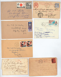 VIALTA & GIBRALTAR, 1815-1967, small group of 10 cober &amp;/or cards ...