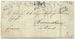 Österreich, 1850, Steiermark, GRATZ, postgeschichtlicher ...