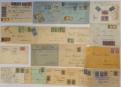 Österreich, 1920/1921, 18 Belege portogerecht frankiert: Inlands- ...
