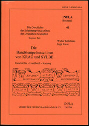 Kohlhaas, Walter / Riese, Inge: Die Bandstempelmaschinen von KRAG und ...