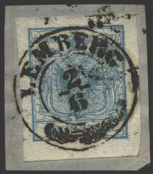 Österreich, 1850, Galizien, LEMBERG, klarer Doppelkreisstempel vom ...