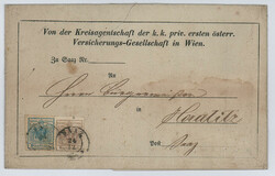 Österreich, 1850, Böhmen, SAAZ, postgeschichtlich hochinteressantes ...