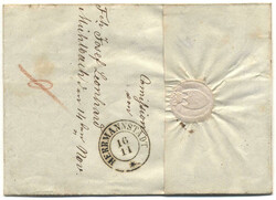 Österreich, 1850, Siebenbürgen, MÜHLENBACH, 15 p, sitzender ...