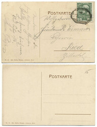 Österreich, 1910 ca., Tirol, Dampfschiff ST.BENEDIKT, zwei ...