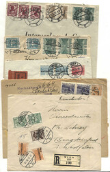 Österreich, 1932/34, kleine und große Landschaft, Partie Belge (21) ...