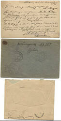 LATVIA, 1887-1915, Russian Govmt., 2 covers from RIGA to USA (1 ...