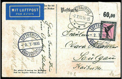 7690: Collections and Lots Zeppelin and Airmail