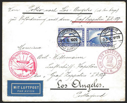 7690: Collections and Lots Zeppelin and Airmail