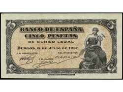 110.470: Banknoten - Spanien