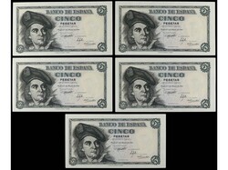 110.470: Banknoten - Spanien