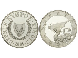 1 Pound. 2004. 28,32 grs. AR. Mediterranean monk seal. Con ...