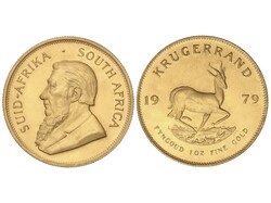 Krugerrand. 1979. 33,94 grs. AU (917). Fr-B1; KM-73. SC.