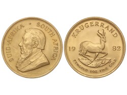 Krugerrand. 1982. 33,90 grs. AU (917). Fr-B1; KM-73. SC.