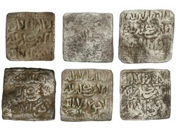 Lote 6 Dirhams. AR. Todos anónimos. A EXAMINAR. BC+.
